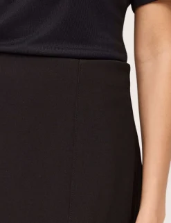 Twill Mini A-Line Skirt