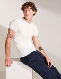 Ultimate Cotton Modal Crew Neck T-Shirt
