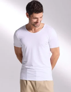 Ultimate Cotton Modal Scoop Neck T-Shirt