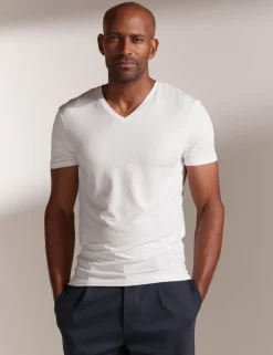 Ultimate Cotton Modal V-Neck T-Shirt