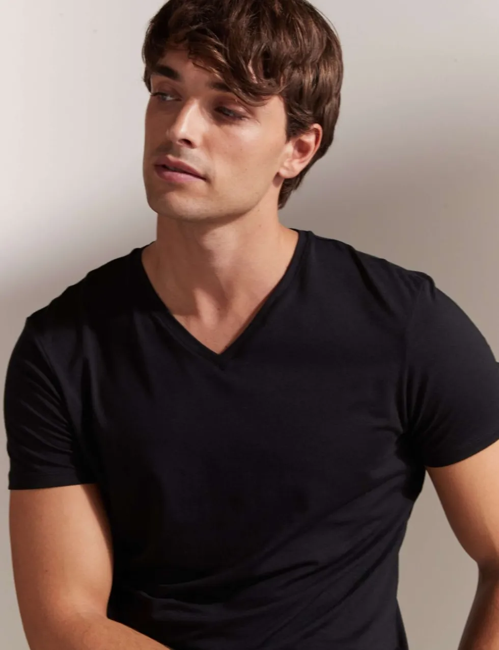 Ultimate Cotton Modal V-Neck T-Shirt