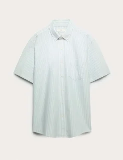 Ultimate Pure Cotton Striped Oxford Shirt