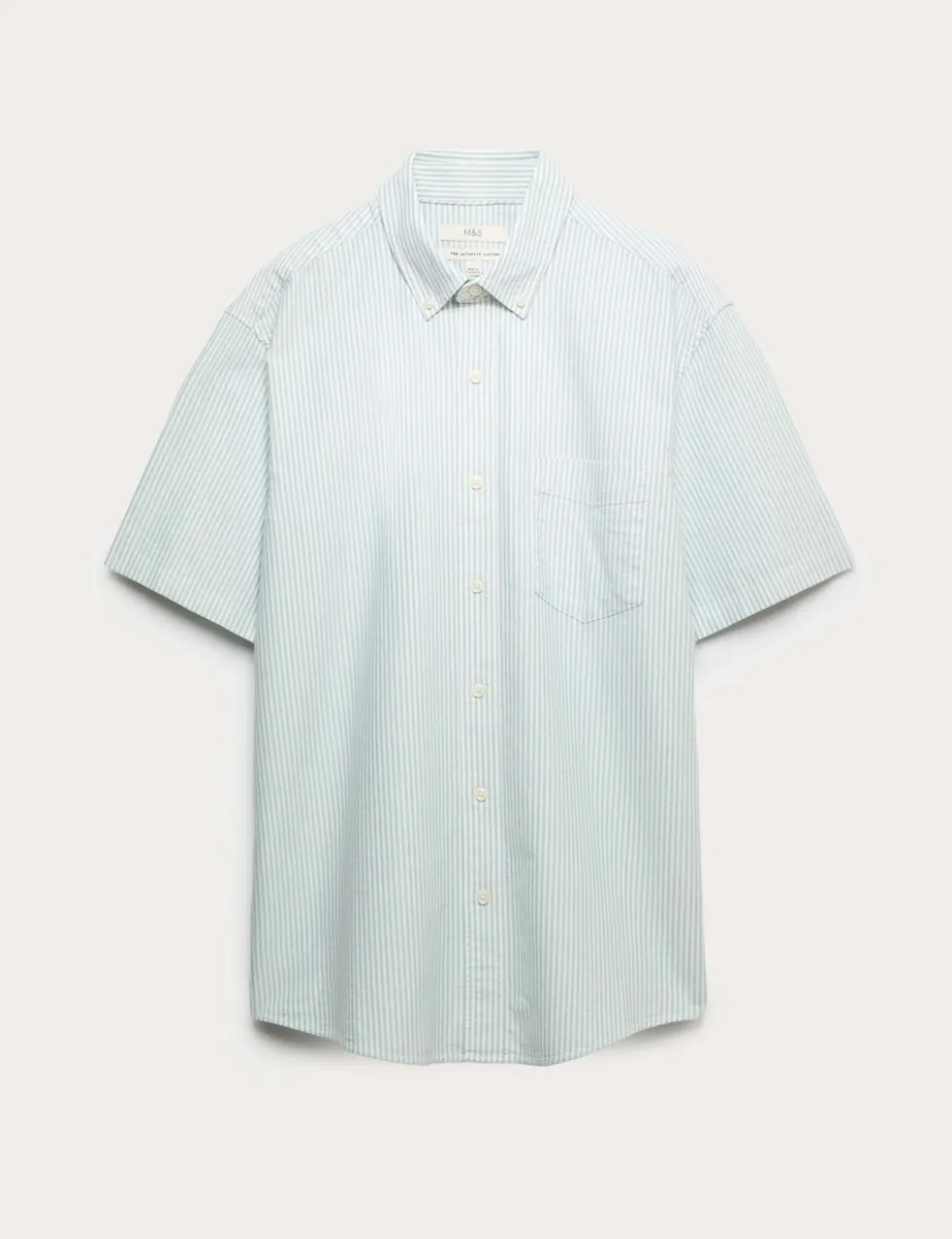 Ultimate Pure Cotton Striped Oxford Shirt