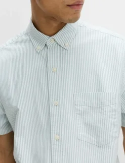 Ultimate Pure Cotton Striped Oxford Shirt