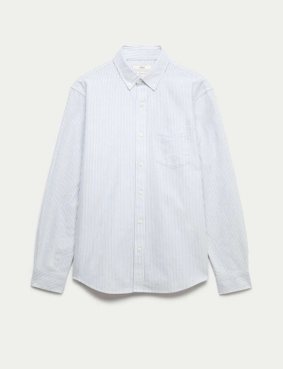 Ultimate Pure Cotton Striped Oxford Shirt