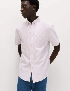 Ultimate Pure Cotton Striped Oxford Shirt