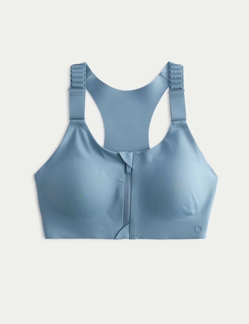 Ultimate Support Zip Up Non Wired Sports Bra (A-GG)