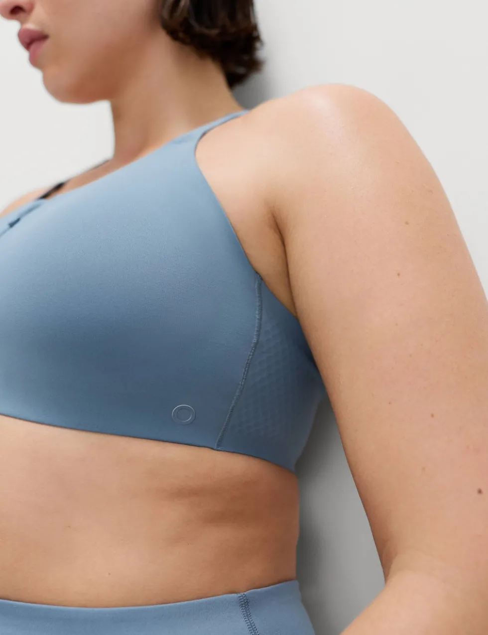 Ultimate Support Zip Up Non Wired Sports Bra (A-GG)