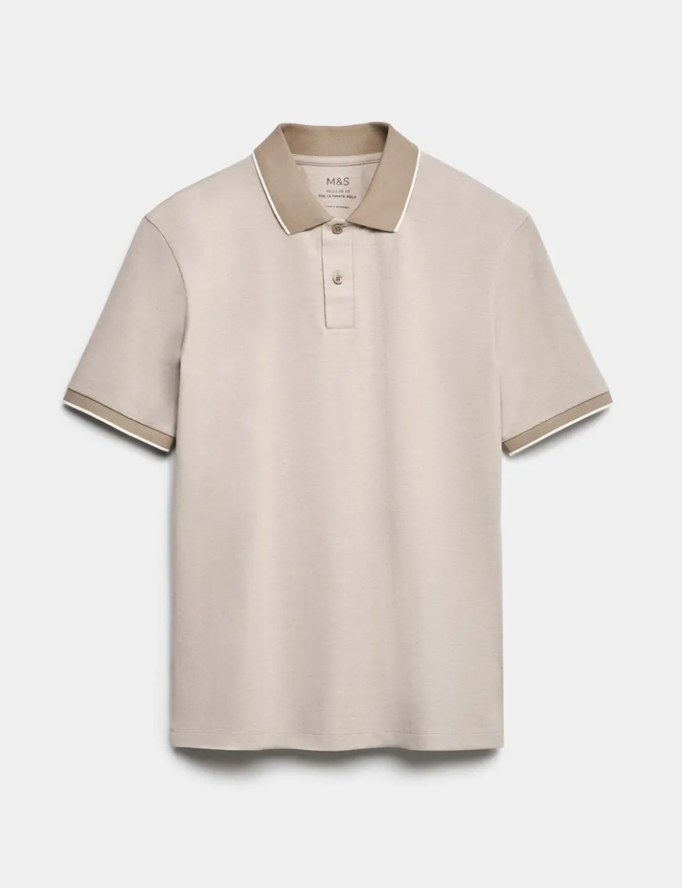 Ultimate Tipped Pique Polo Shirt