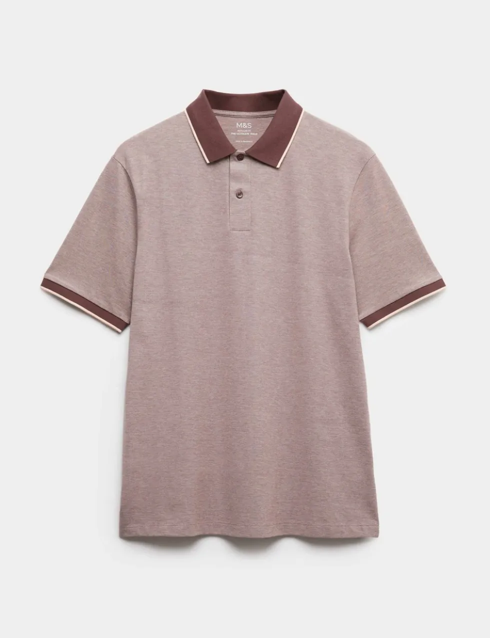 Ultimate Tipped Pique Polo Shirt