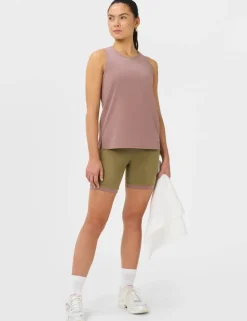 Ultimate Train Rib Round Neck Vest Top