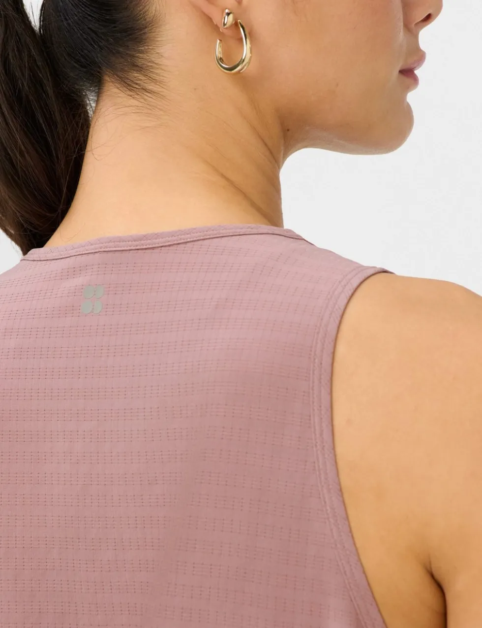Ultimate Train Rib Round Neck Vest Top