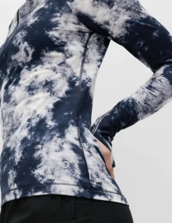 Ultraheat™ Printed Half Zip Running Top