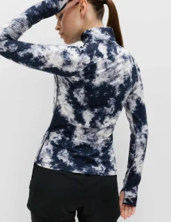 Ultraheat™ Printed Half Zip Running Top