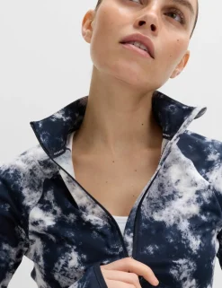 Ultraheat™ Printed Half Zip Running Top