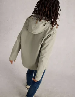 Utility Hooded Popover Jacket