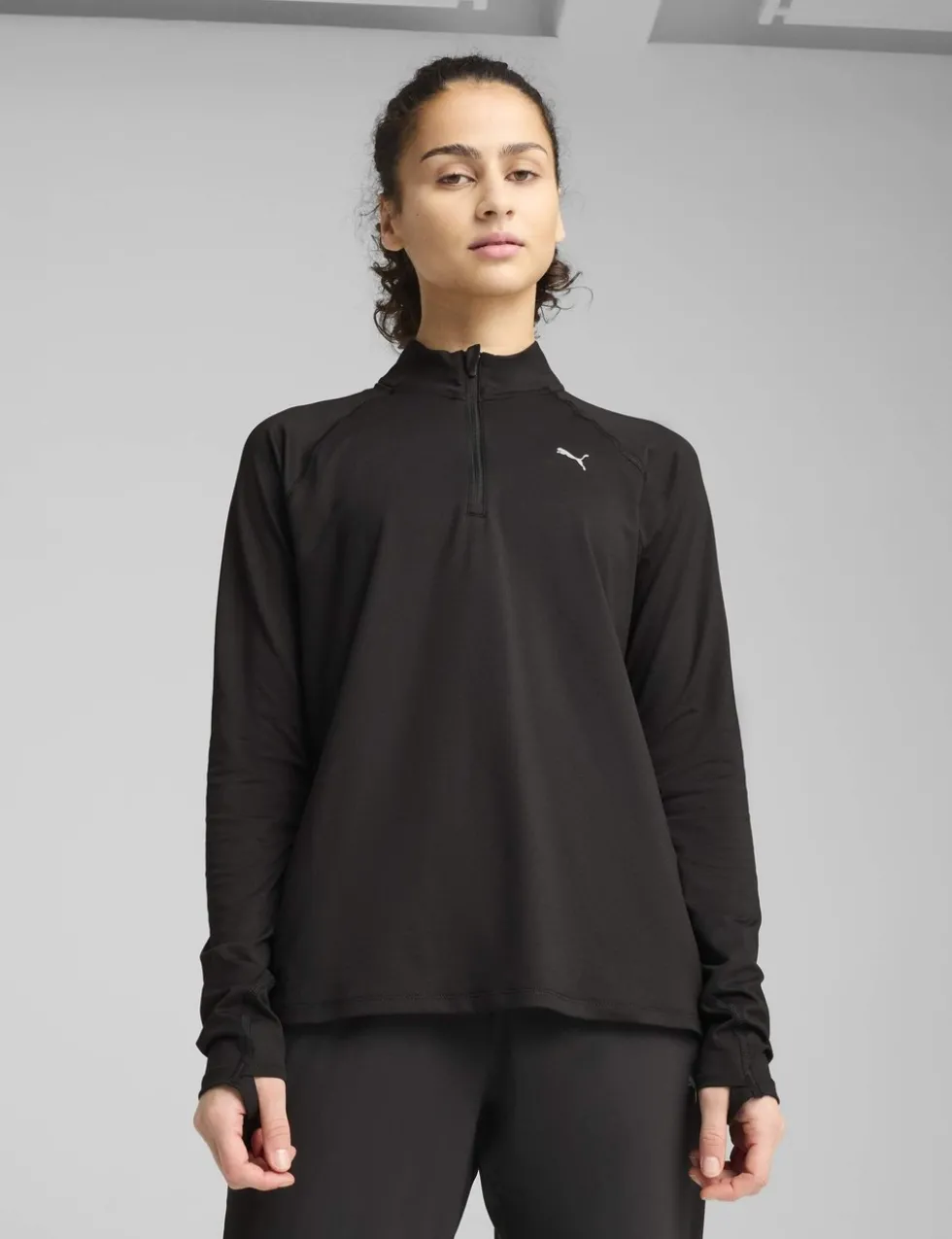Velocity Cloudspun Funnel Neck Running Top