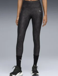 Velocity Printed High Waisted Leggings