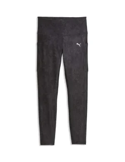 Velocity Printed High Waisted Leggings