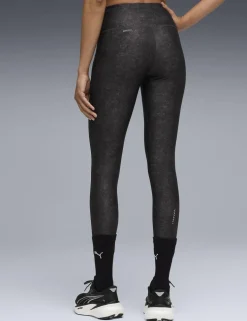 Velocity Printed High Waisted Leggings