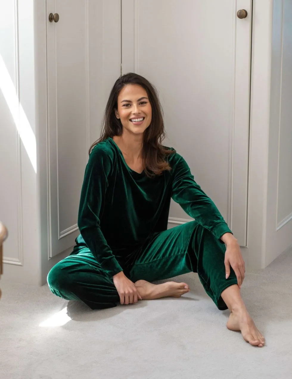 Velour Pyjama Set