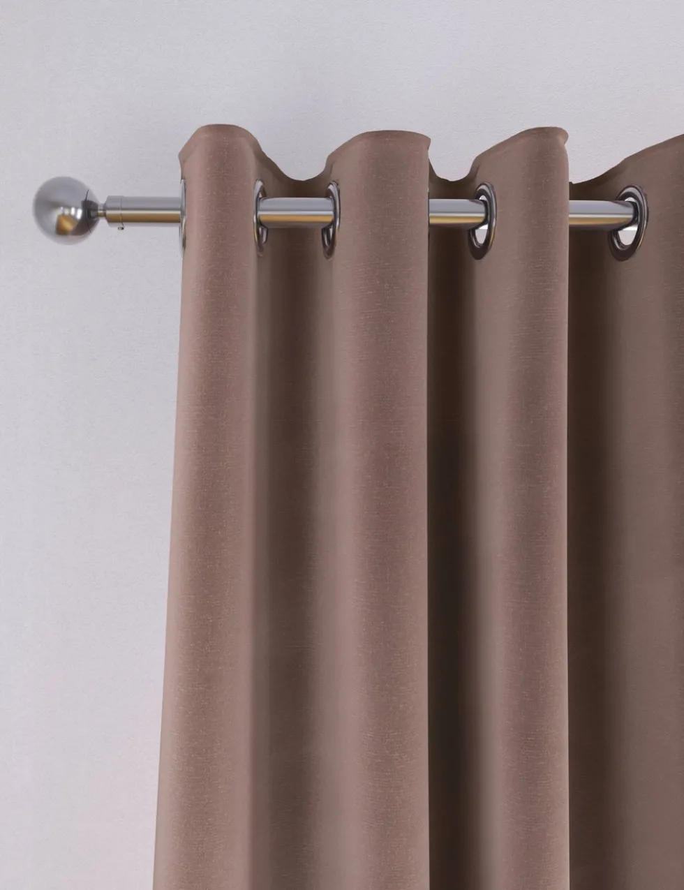 Velvet Eyelet Curtains