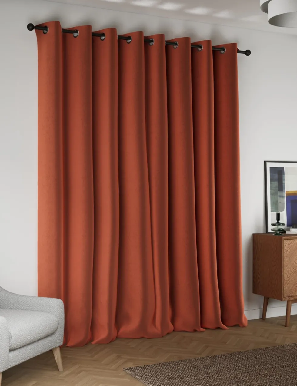 Velvet Eyelet Curtains
