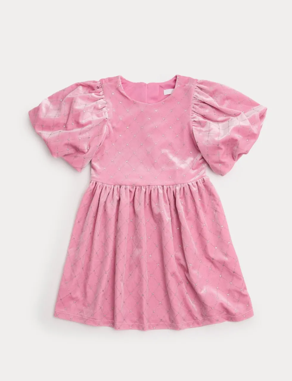 Velvet Glitter Dress (2-10 Yrs)
