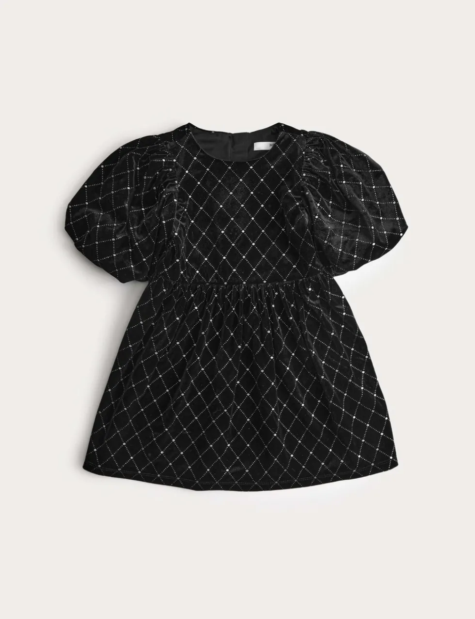 Velvet Glitter Dress (2-10 Yrs)