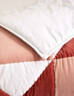 Velvet Patchwork Bedspread