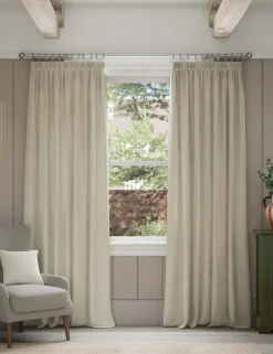 Velvet Pencil Pleat Curtains