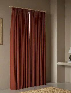 Velvet Pencil Pleat Curtains