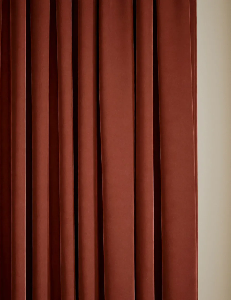 Velvet Pencil Pleat Curtains