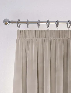 Velvet Pencil Pleat Curtains