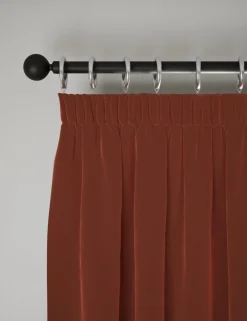 Velvet Pencil Pleat Curtains