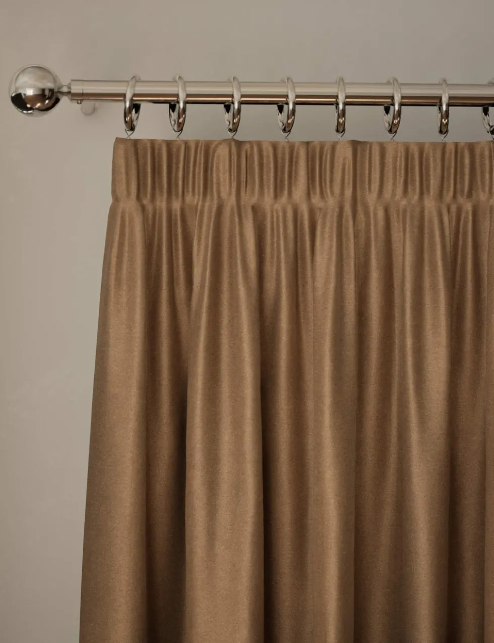 Velvet Pencil Pleat Ultra Thermal Curtains