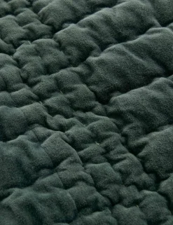 Velvet Scalloped Bedspread
