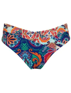 Venice Beach Printed High Leg Bikini Bottoms