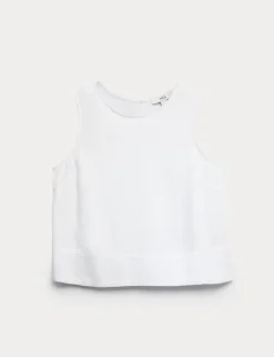 Vest with Linen