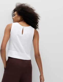 Vest with Linen