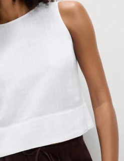 Vest with Linen