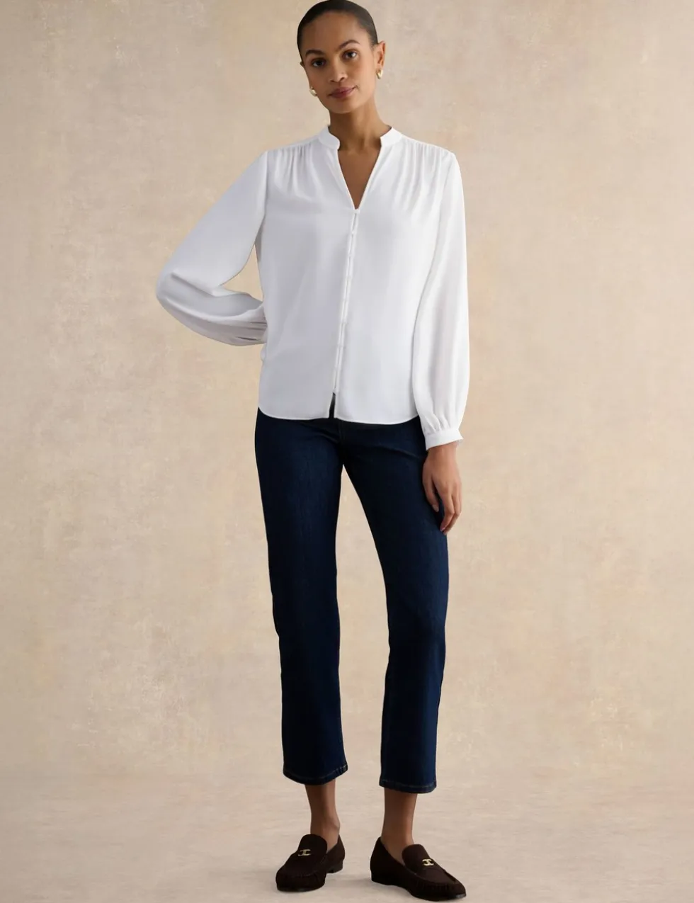 V-Neck Blouse