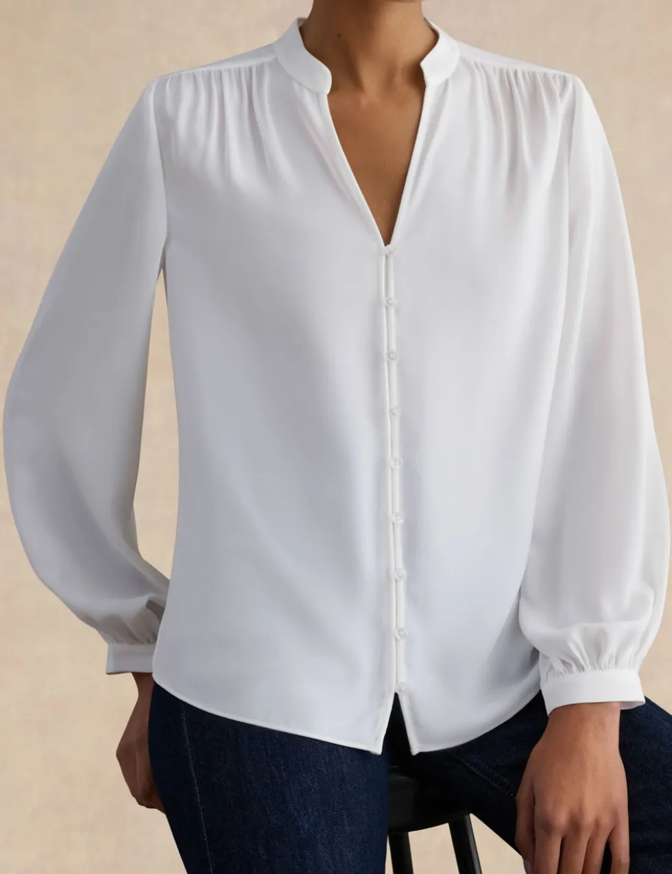 V-Neck Blouse