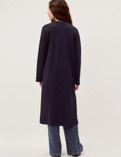 V-Neck Edge to Edge Longline Cardigan