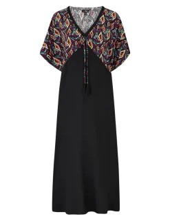 V-Neck Midaxi Kaftan