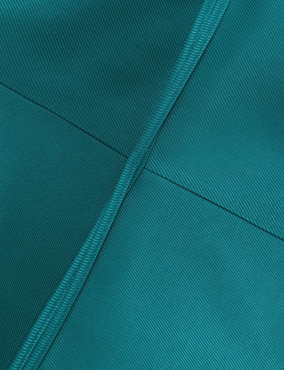 V-Neck Tie Detail Shirt