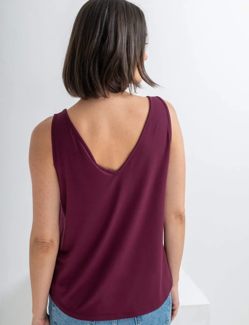 V-Neck Vest Top