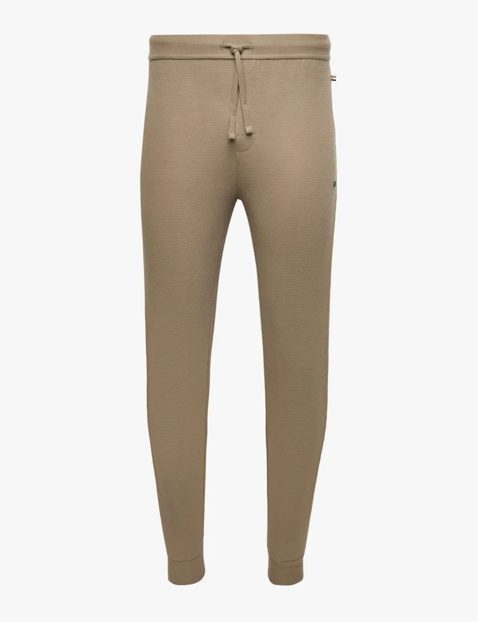 Waffle Cuffed Cotton Rich Slim Fit Joggers