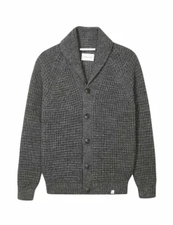 Waffle Shawl Cardigan