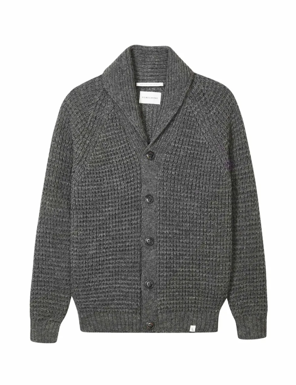 Waffle Shawl Cardigan